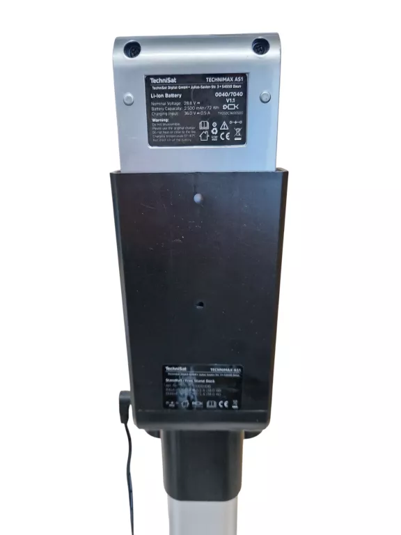 ODKURZACZ PIONOWY TECHNISAT TECHNIMAX AS1 CZARNY