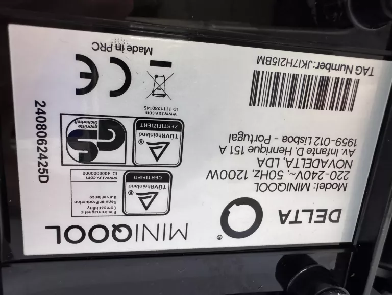 EKSPRES KAPSUŁKOWY DO KAWY DELTA Q QOOL MINI W KARTONIE