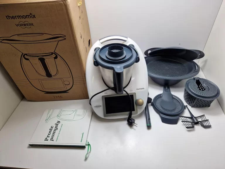 ROBOT KUCHENNY VORWERK THERMOMIX TM6 1500W KOMPLET 6MSC GWR