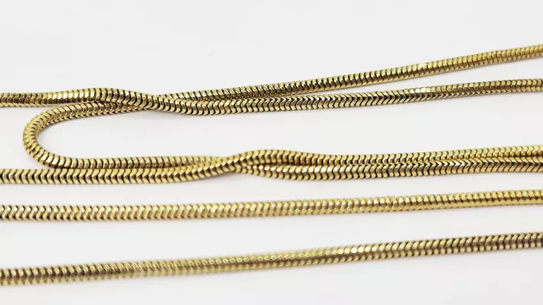 DŁUGI ZŁOTY ŁAŃCUSZEK 14CT 5,48G 63CM