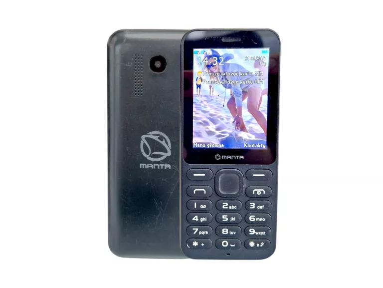 TELEFON MANTA AVO 5 TEL2408 CZARNY