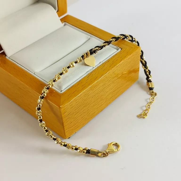NIENOSZONA ZŁOTA BRANSOLETKA PR585 19CM 3,18G RÓŻNE SPLOTY