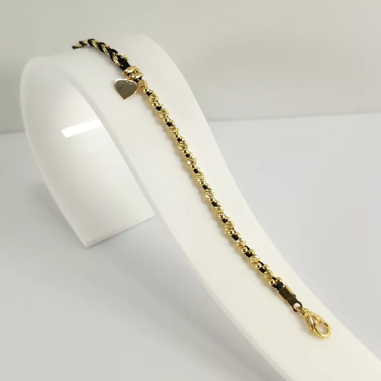 NIENOSZONA ZŁOTA BRANSOLETKA PR585 19CM 3,18G RÓŻNE SPLOTY