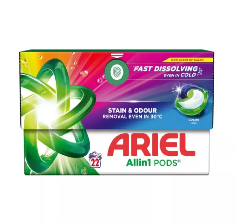 ARIEL ALLIN1 PODS KAPSUŁKI DO PRANIA 22 PRAŃ