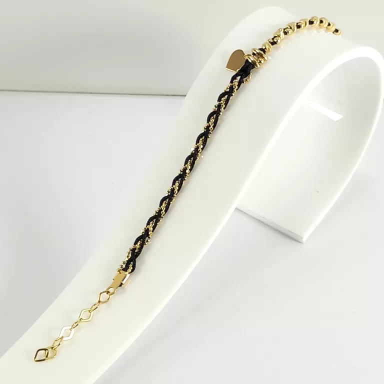 NIENOSZONA ZŁOTA BRANSOLETKA PR585 19CM 3,18G RÓŻNE SPLOTY