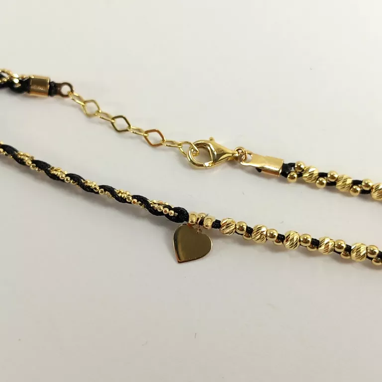 NIENOSZONA ZŁOTA BRANSOLETKA PR585 19CM 3,18G RÓŻNE SPLOTY
