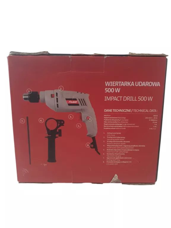 WIERTARKA FIXDRILL UDAROWA 500W