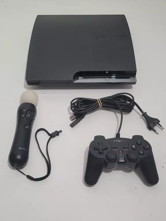 KONSOLA SONY PLAY STATION 3 SLIM MODEL CECH-2504B 320GB ZESTAW