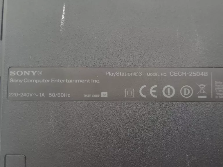 KONSOLA SONY PLAY STATION 3 SLIM MODEL CECH-2504B 320GB ZESTAW
