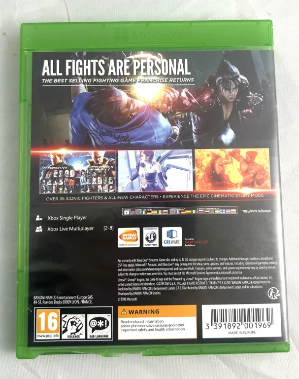 TEKKEN 7 XBOX ONE