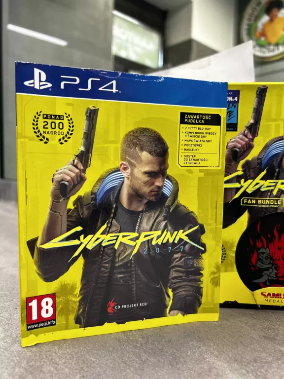 GRA NA PS4 CYBER PUNK 2077