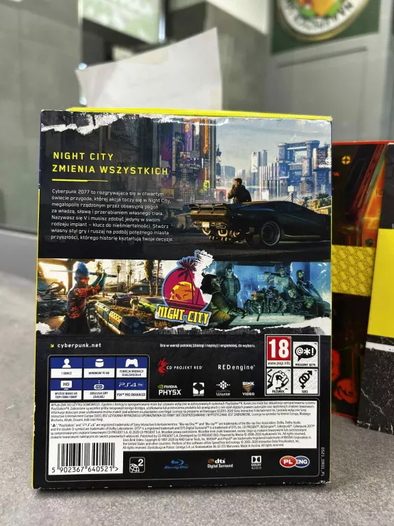 GRA NA PS4 CYBER PUNK 2077