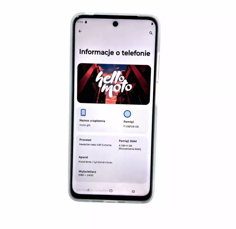 TELEFON MOTOROLA MOTO G15 4/128GB