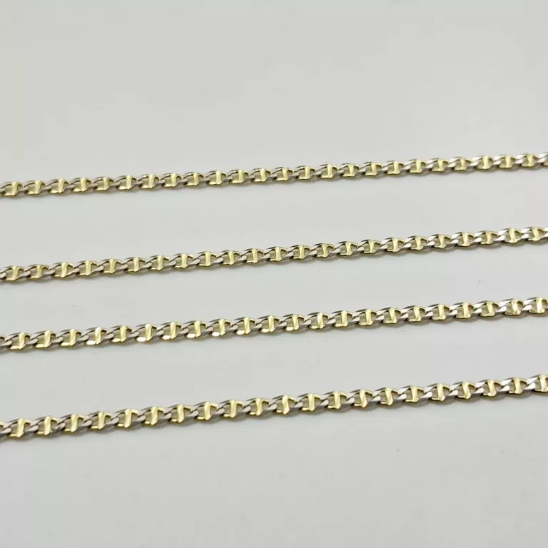 NOWY ZŁOTY ŁAŃCUSZEK SPLOT GUCCI 585 2,48G 55CM