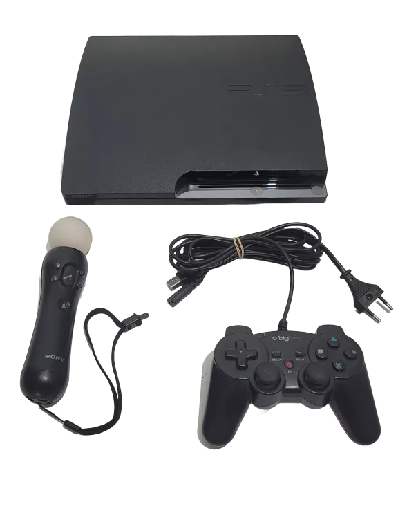 KONSOLA SONY PLAY STATION 3 SLIM MODEL CECH-2504B 320GB ZESTAW