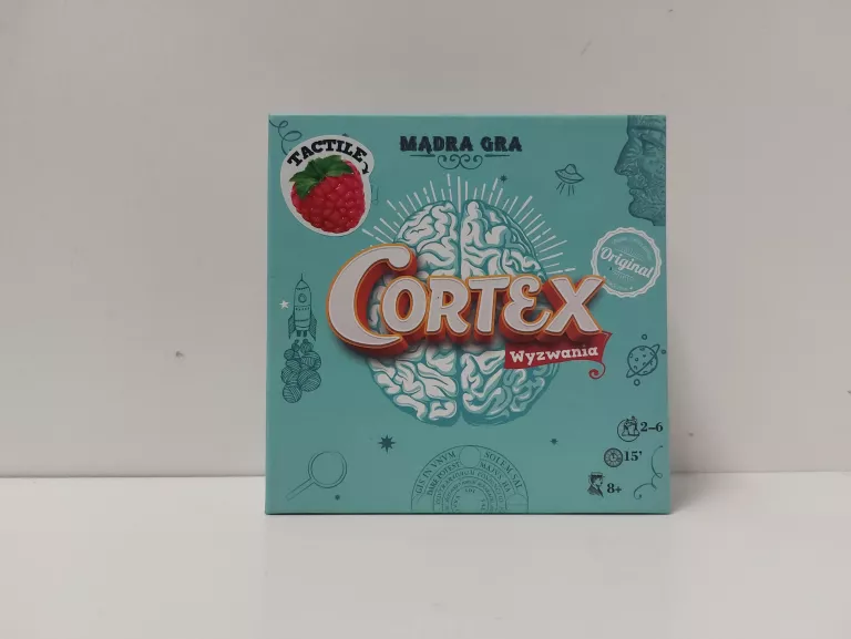 CORTEX GRA PLANSZOWA ROZBUDZAJĄCA TWOJE ZMYSŁY 2-6 OSÓB, WIEK 8+ IDEAŁ