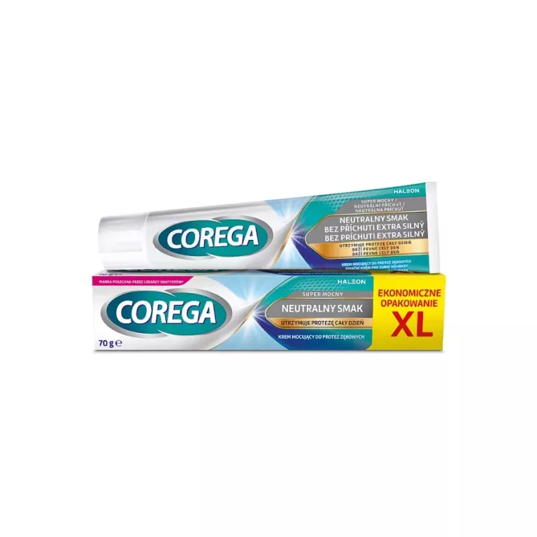 COREGA KREM MOCUJĄCY DO PROTEZ NATURALNY SMAK 70G