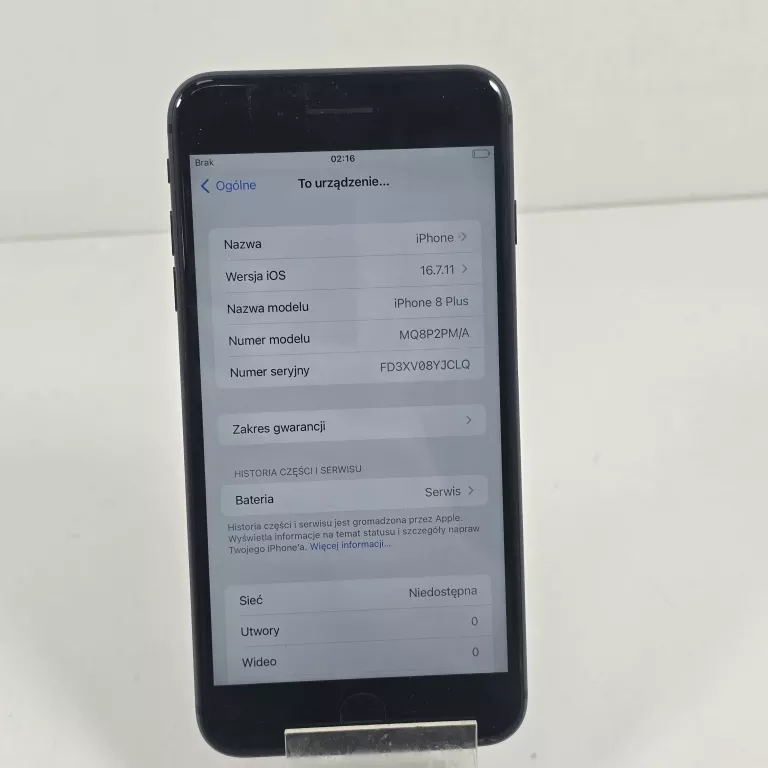 TELEFON TELEFON IPHONE 8 PLUS 256GB BAT:77%