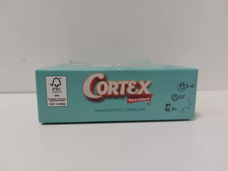 CORTEX GRA PLANSZOWA ROZBUDZAJĄCA TWOJE ZMYSŁY 2-6 OSÓB, WIEK 8+ IDEAŁ
