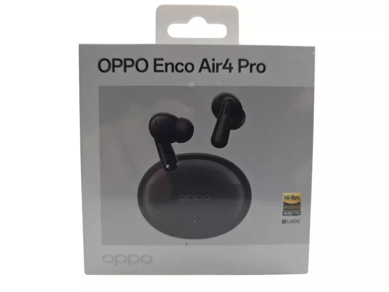 SŁUCHAWKI BEZPRZEWODOWE DOKANAŁOWE OPPO ENCO AIR4 PRO CZARNY