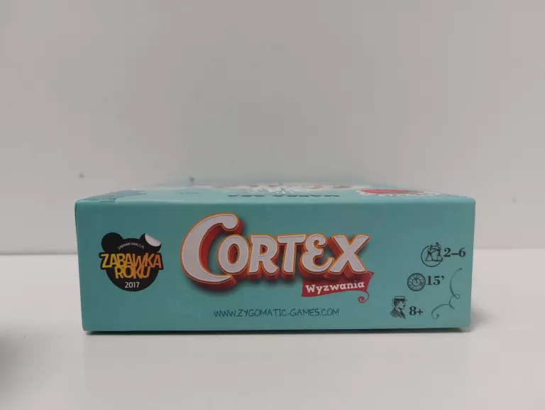 CORTEX GRA PLANSZOWA ROZBUDZAJĄCA TWOJE ZMYSŁY 2-6 OSÓB, WIEK 8+ IDEAŁ