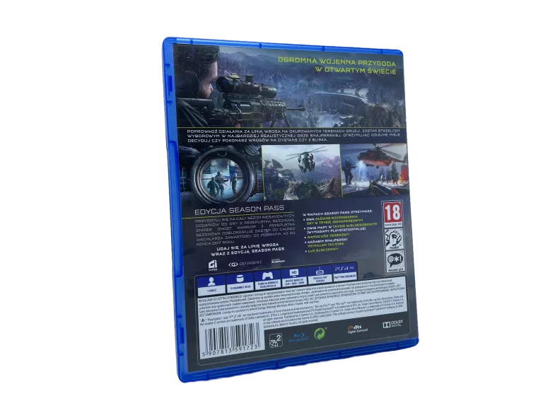 GRA PS4 SNIPER 3 GHOST WARRIOR