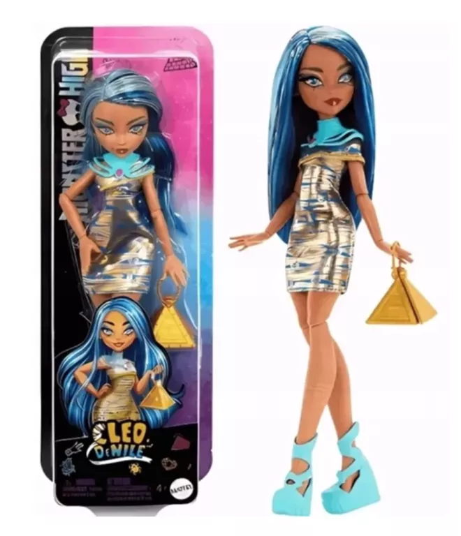 LALKA MATTEL MONSTER HIGH CLEO DE NILE HXH95 FABRYCZNIE ZAPAKOWANA