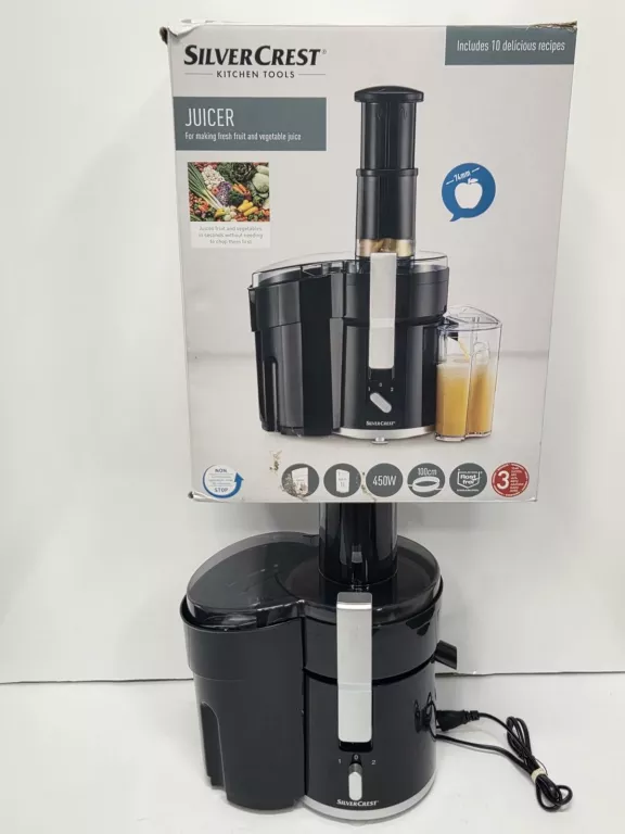 SOKOWIRÓWKA SILVERCREST SFE 450 C3 JUICER 450W PUDEŁKO