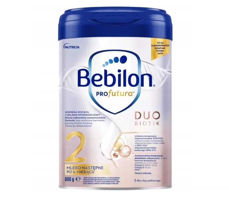 MLEKO BEBILON 2 800G PUSZKA