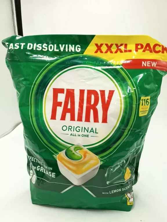 KAPSUŁKI FAIRY ORIGINAL ALL IN ONE LEMON 116 SZTUK