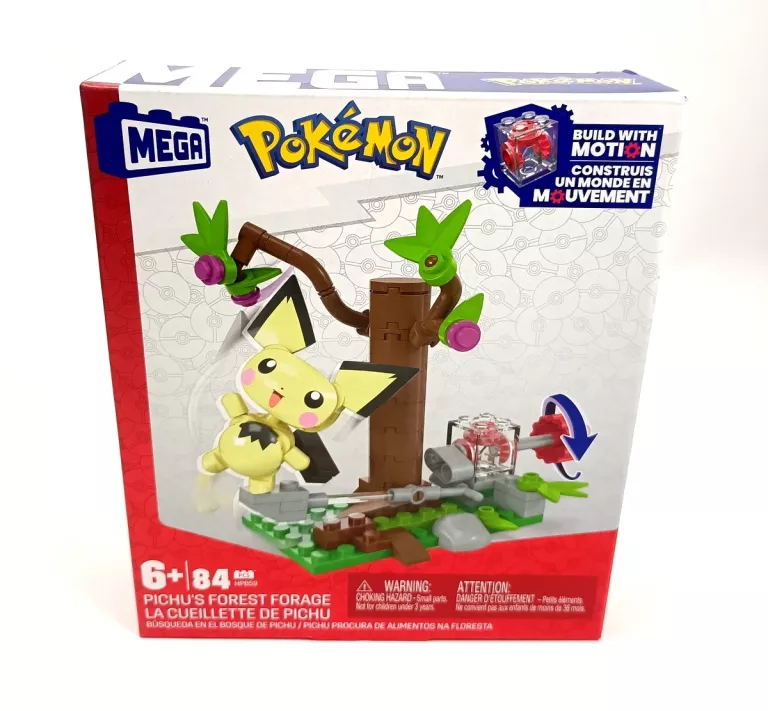 KLOCKI MATTEL MEGA HPB59 POKEMON LEŚNA PRZYGODA PICHU