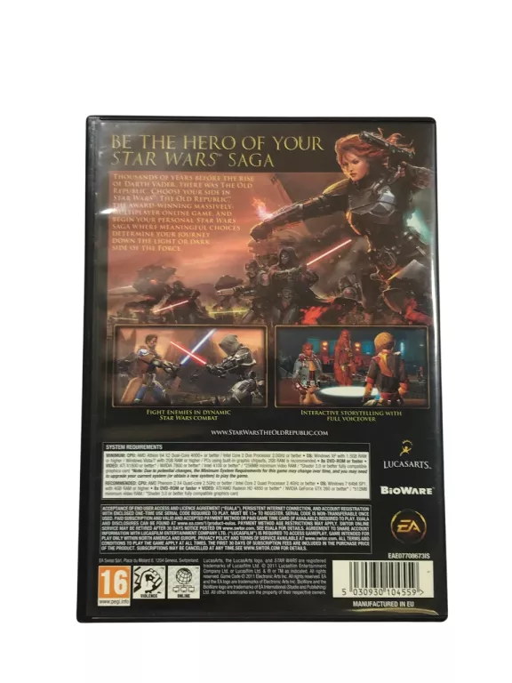 GRA KOMPUTEROWA STAR WARS OLD REPUBLIC