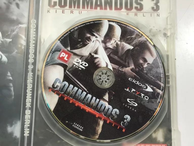 GRA KOMPUTEROWA  COMMANDOS 3