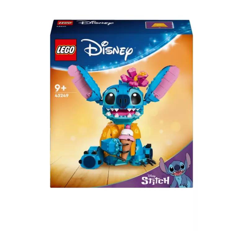 STITCH LEGO DISNEY 43249 ZESTAW 5702017583624