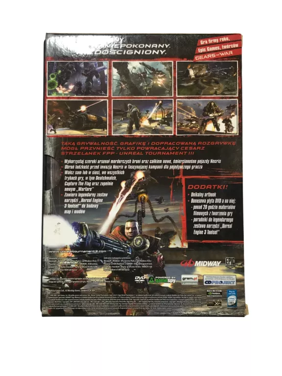 GRA KOMPUTEROWA UNREAL TOURNAMENT PL