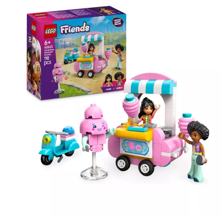 LEGO FRIENDS CANDYFLOSS STAND AND SCOOTER 110 PCS 5702017783727