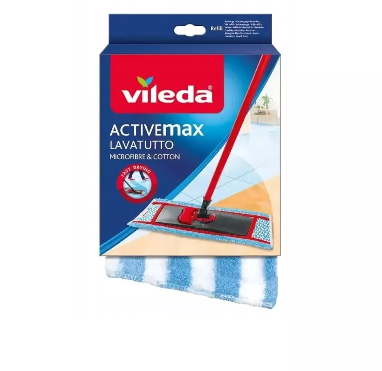 VILEDA ACTIVE MAX WKŁAD DO MOPA PŁASKIEGO 8001940006659