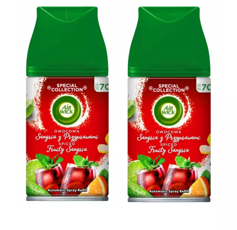 AIR WICK OWOCOWA SANGRIA Z PRZYPRAWAMI 2 X 250 ML 5908252016105