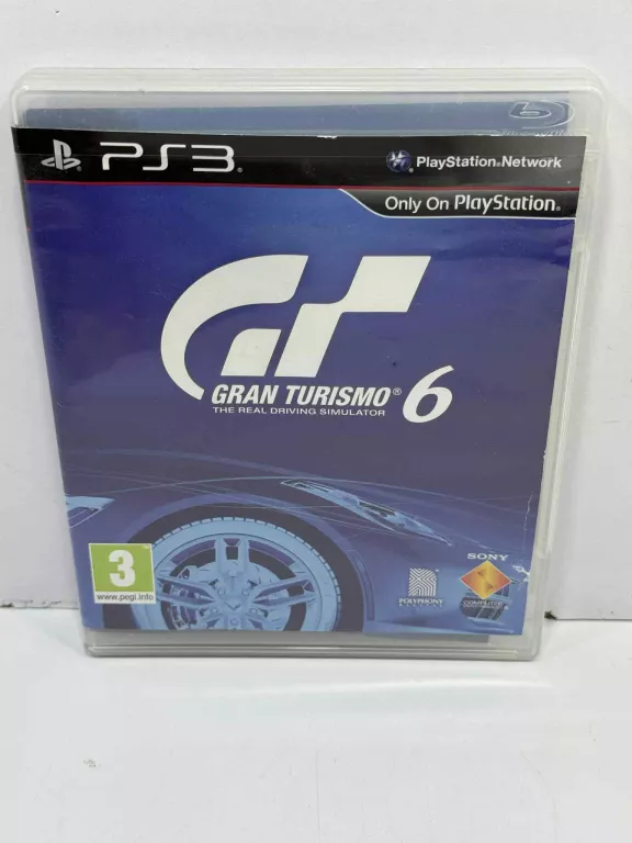 GRAN TURISMO 6 SONY PLAYSTATION 3