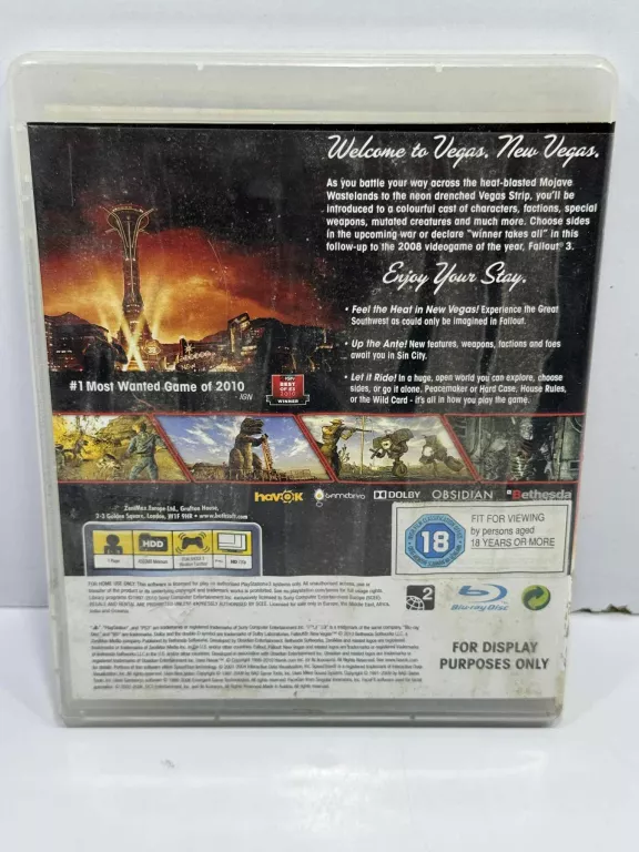 GRA PS3 FALLOUT NEW VEGAS