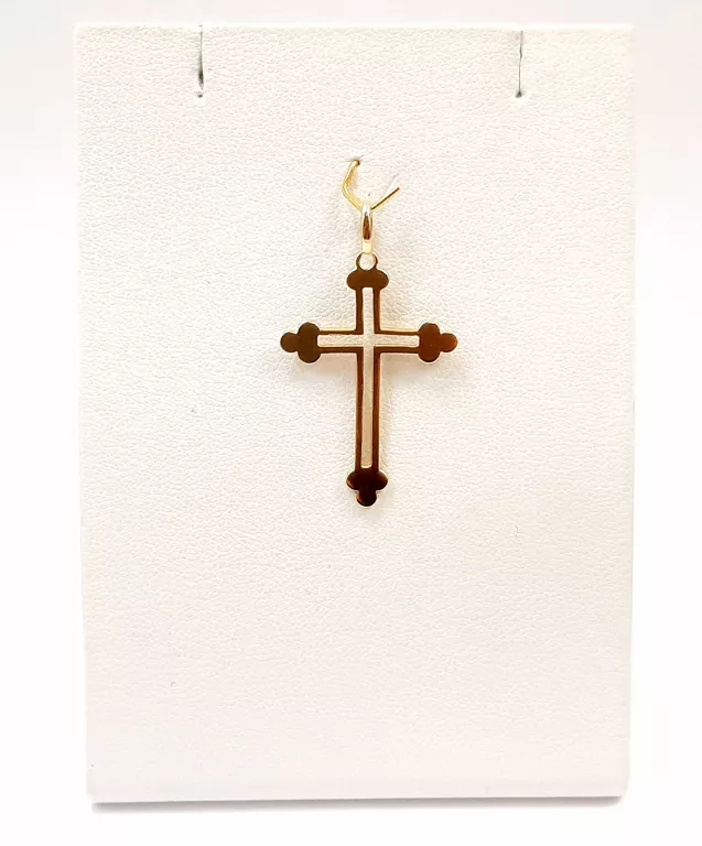 ZŁOTA ZAWIESZKA KRZYŻ 585 1.44G