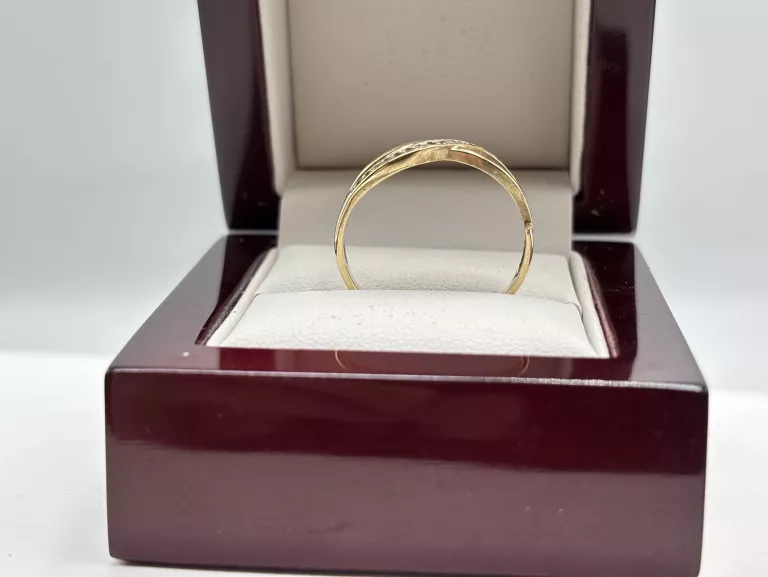 ZŁOTY PIERŚCIONEK 14K 585 3,04G R26