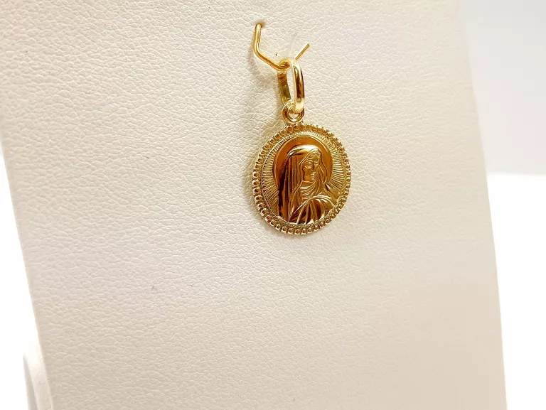 ZŁOTA ZAWIESZKA Z MATKĄ BOSKĄ 585 1.64G