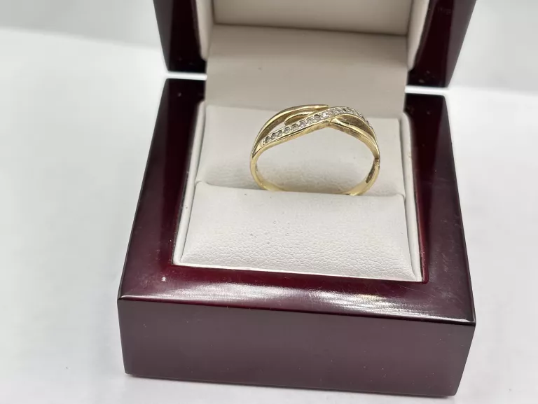 ZŁOTY PIERŚCIONEK 14K 585 3,04G R26
