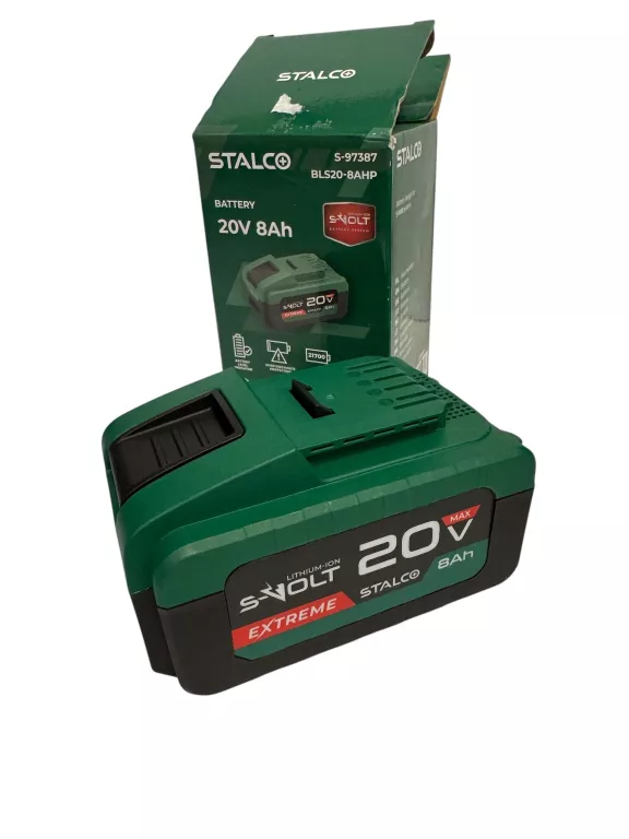 STALCO S-97387 AKUMULATOR 20V 8AH IDEAŁ GWARANCJA!