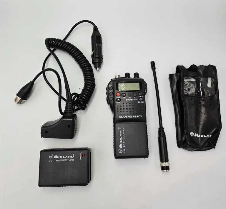 CB RADIO RĘCZNE MIDLAND ALAN 42 MULTI + DODATKI