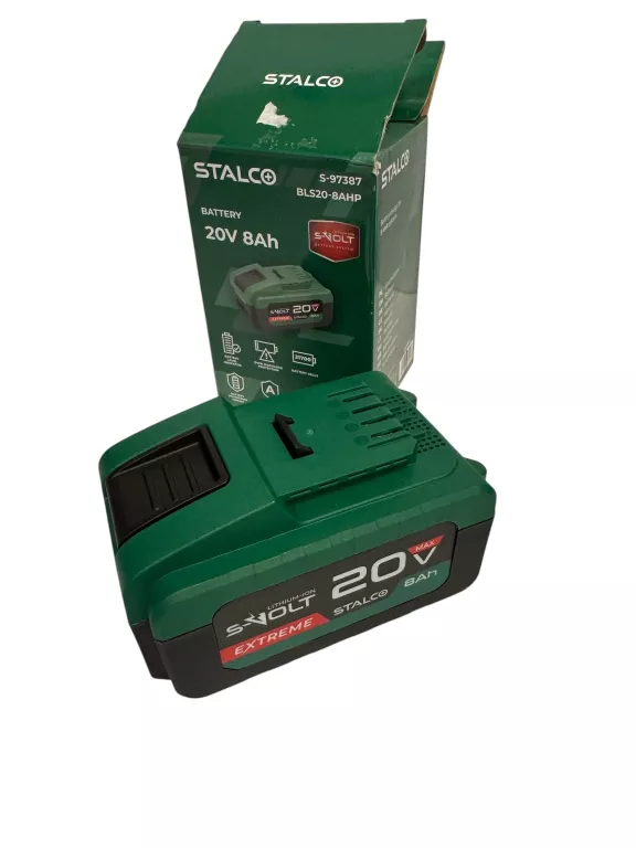 STALCO S-97387 AKUMULATOR 20V 8AH IDEAŁ GWARANCJA!