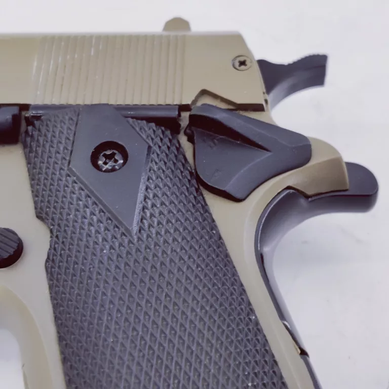 PISTOLET ASG COLT 1911A1 HPA METAL SLIDE TAN