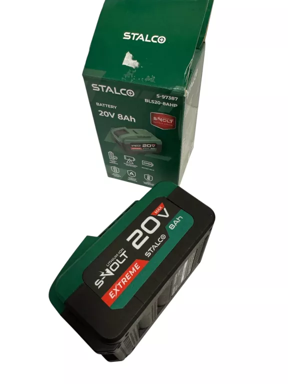 STALCO S-97387 AKUMULATOR 20V 8AH IDEAŁ GWARANCJA!