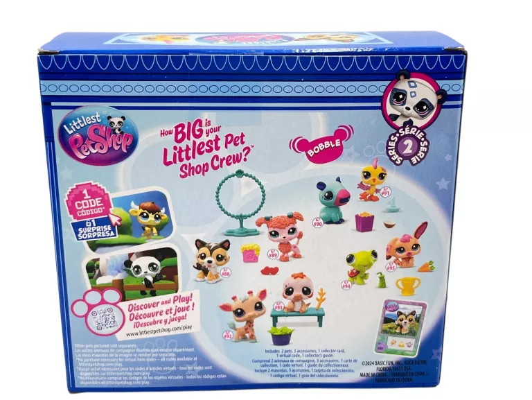 LITTLEST PET SHOP - SZCZENIACZKI 2-PAK DWA ZWIERZĄTKA + AKCESORIA